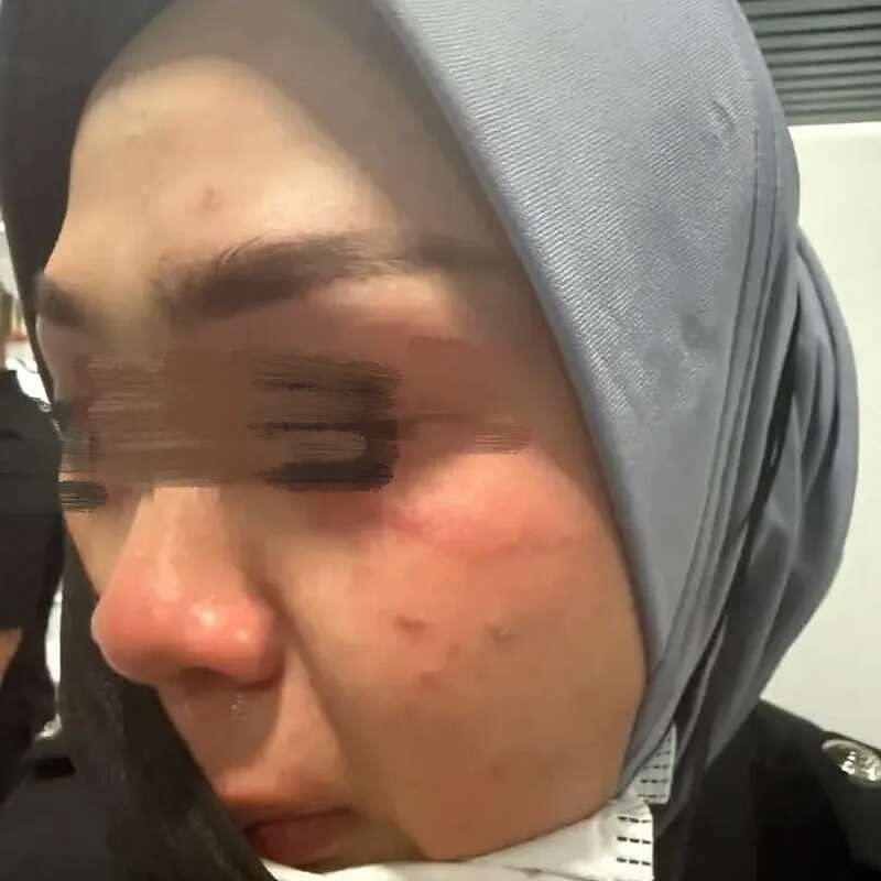 中国女大闹吉隆坡机场，扯女移民官头巾撞落枱被捕（组图） - 6