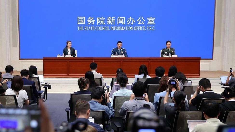 中国阅兵准备工作发布会，极简版来了（图） - 1