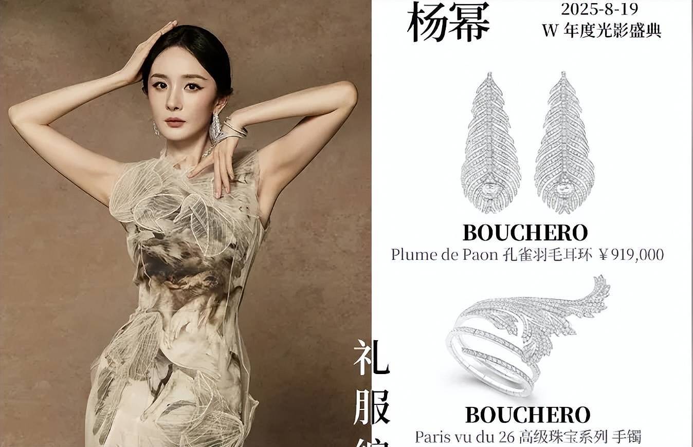 W盛典女明星杀疯了！热巴杨幂比拼顶奢高定，刘诗诗资源不如唐嫣（组图） - 10