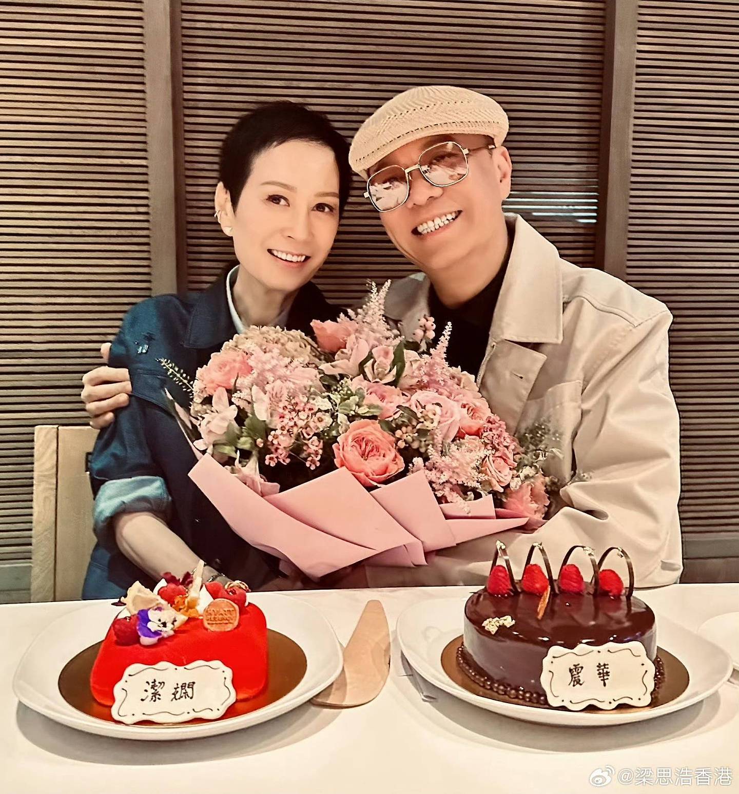 TVB视帝夫妇获好友庆生！二人至今坚持丁克（组图） - 4
