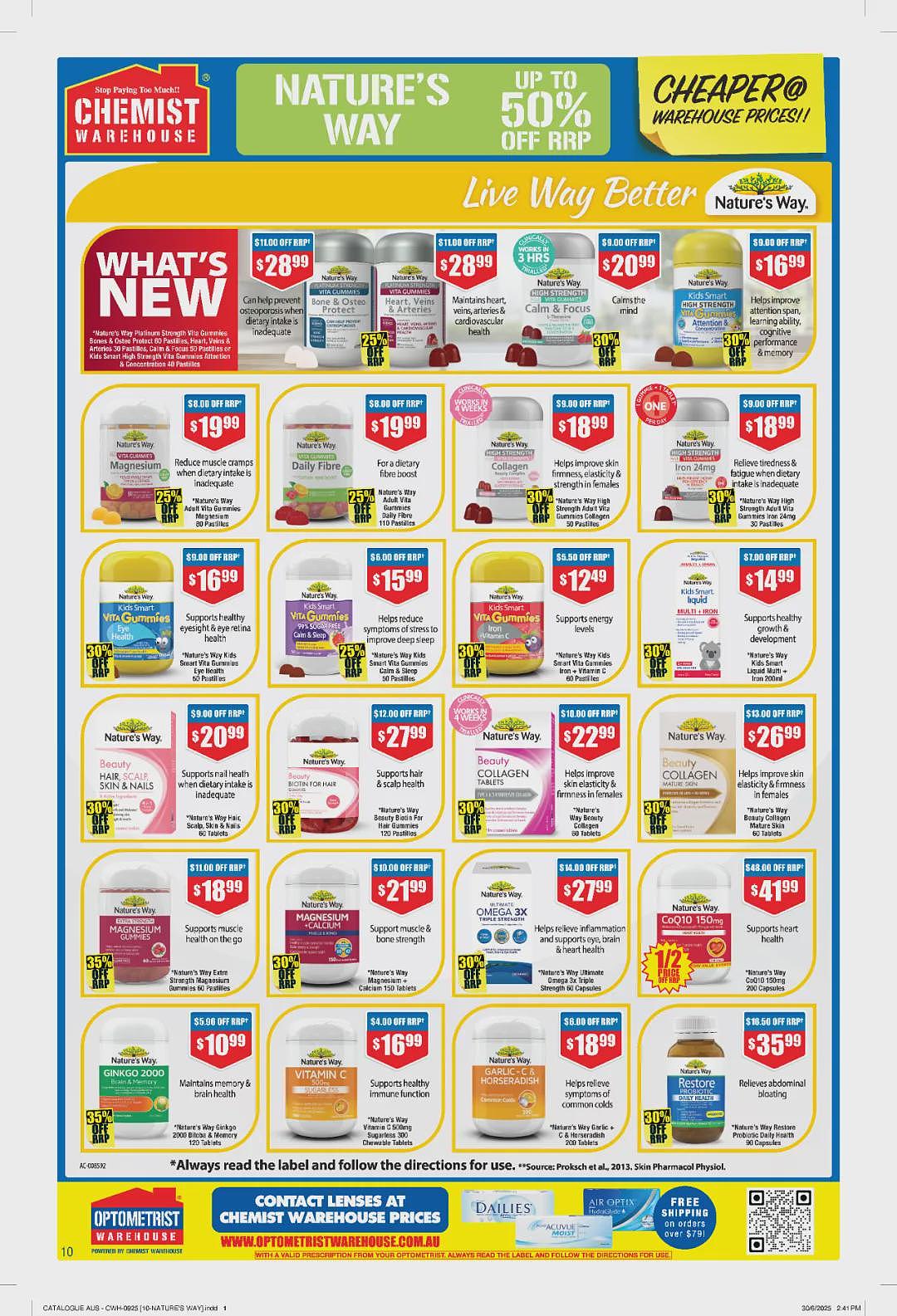 送母婴产品大礼包活动回归！【Chemist Warehouse】药店 8月21日至9月7日优惠目录（组图） - 10