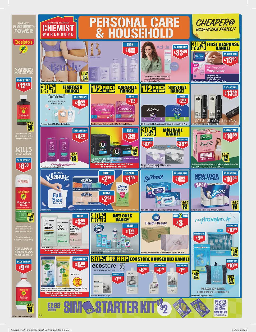 送母婴产品大礼包活动回归！【Chemist Warehouse】药店 8月21日至9月7日优惠目录（组图） - 31