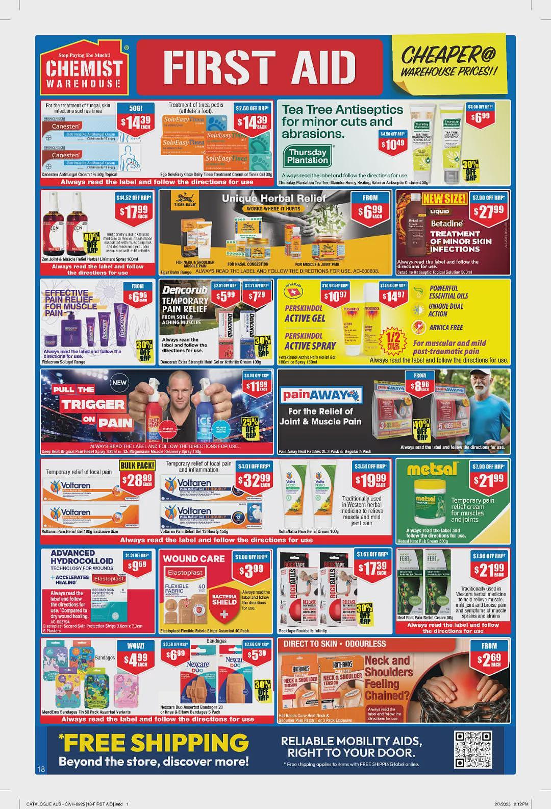 送母婴产品大礼包活动回归！【Chemist Warehouse】药店 8月21日至9月7日优惠目录（组图） - 18