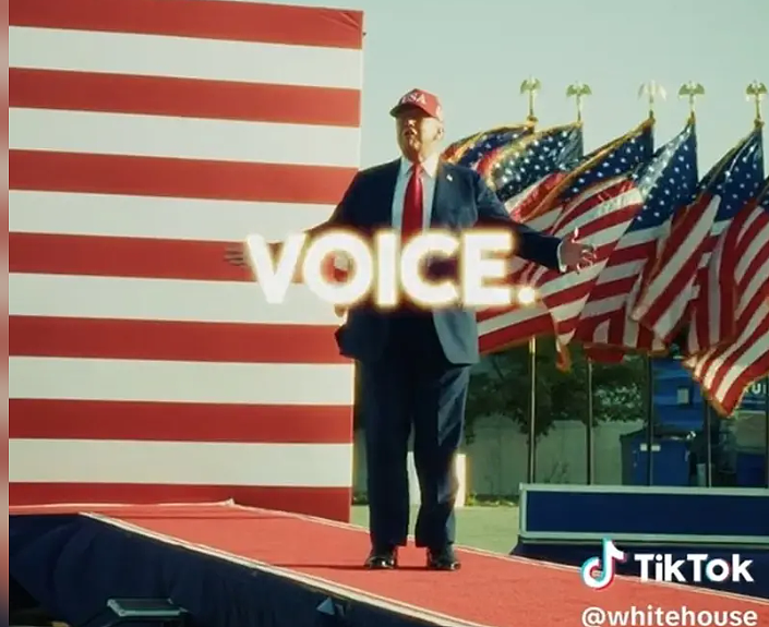 白宫正式开通TikTok官方账号！“特朗普是代言人”（组图） - 3
