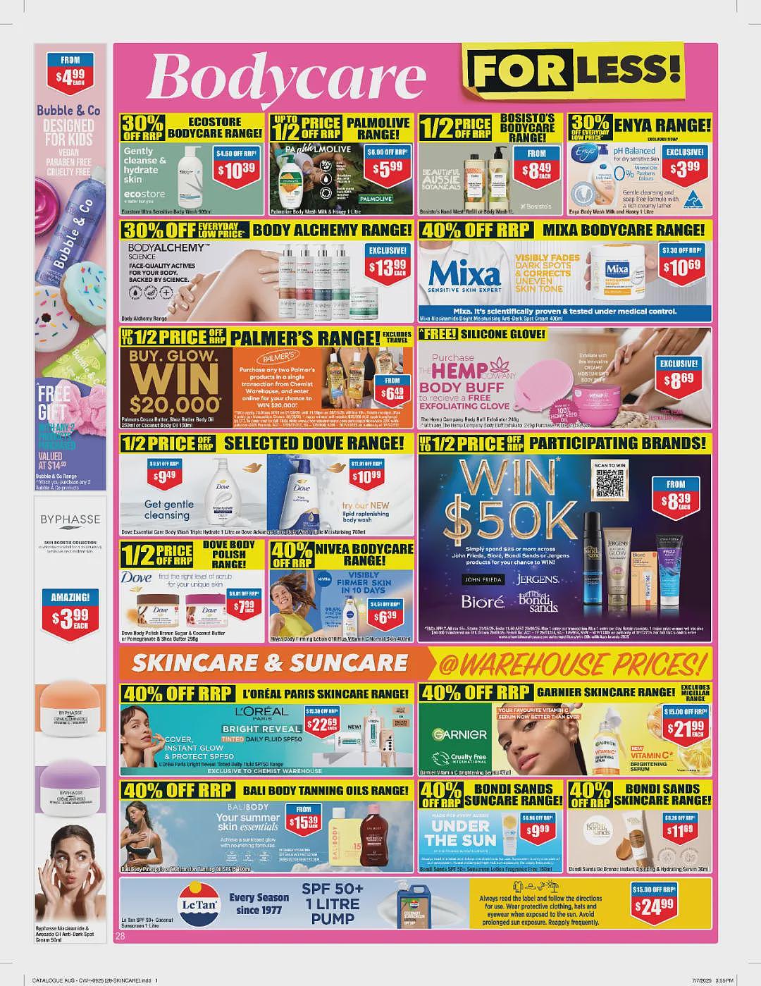送母婴产品大礼包活动回归！【Chemist Warehouse】药店 8月21日至9月7日优惠目录（组图） - 28