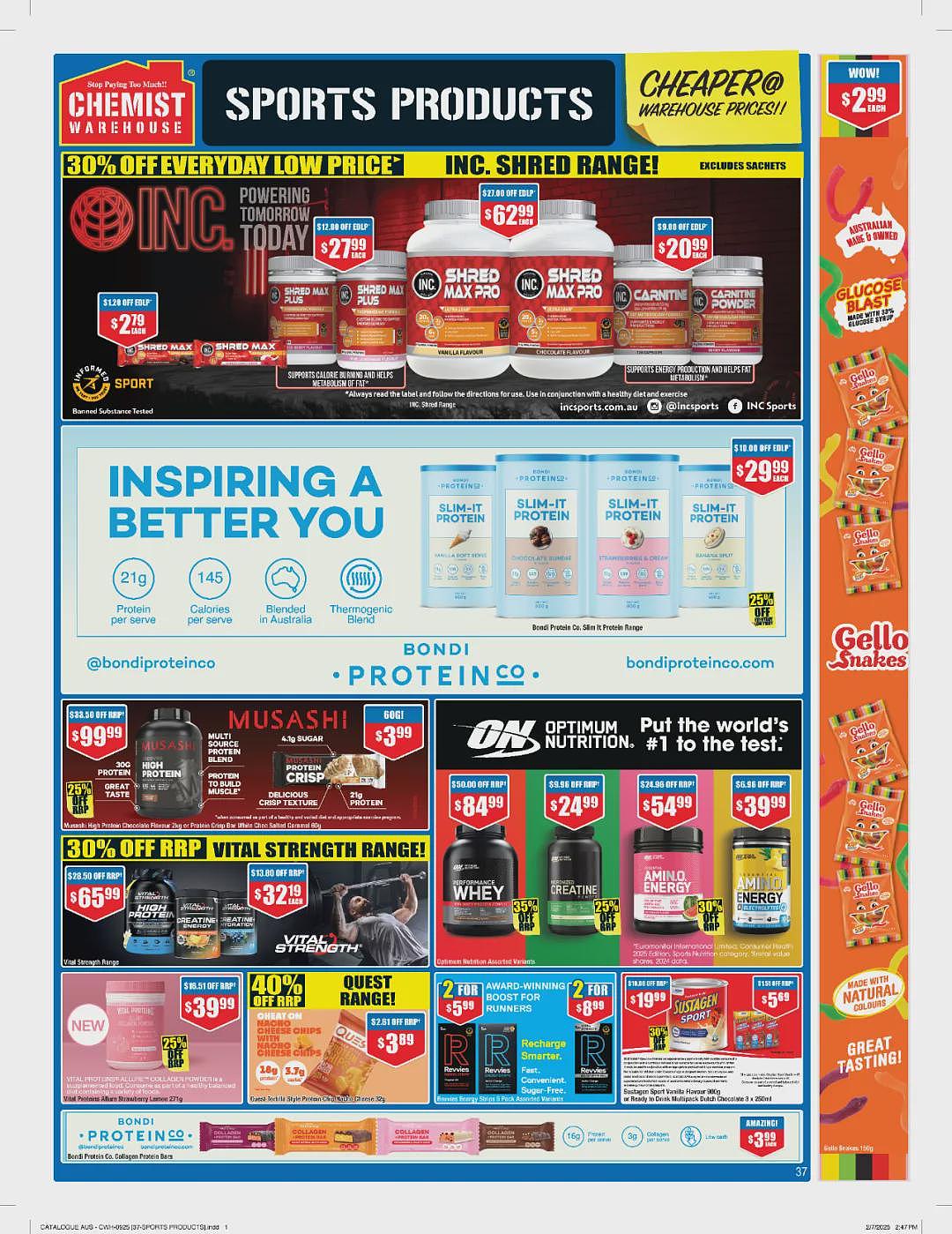 送母婴产品大礼包活动回归！【Chemist Warehouse】药店 8月21日至9月7日优惠目录（组图） - 36