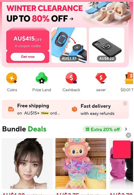 抓紧！【AliExpress】澳洲站海量商品，季中大特卖+ 折上折（组图） - 1