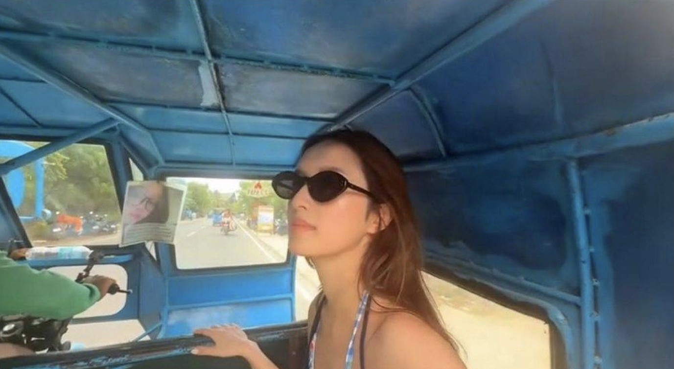 TVB仙气女神晒度假美照！海边穿比基尼荡秋千，自曝想做女主角（组图） - 6