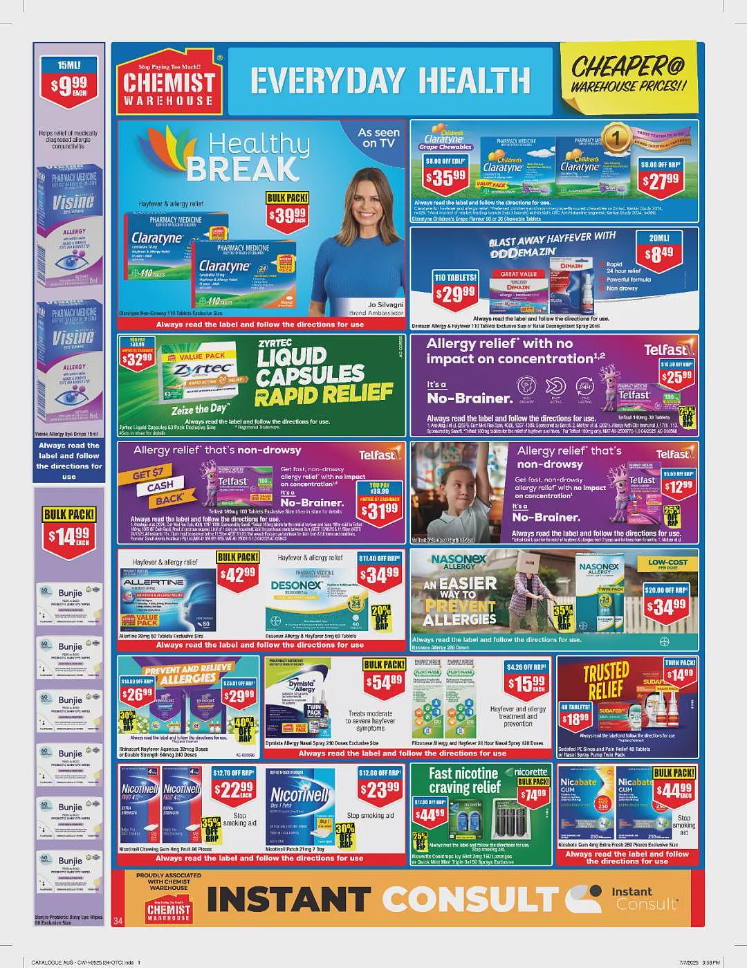 送母婴产品大礼包活动回归！【Chemist Warehouse】药店 8月21日至9月7日优惠目录（组图） - 33