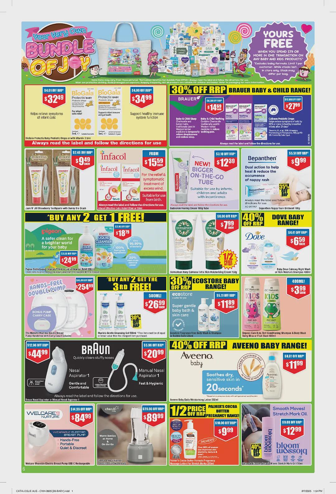 送母婴产品大礼包活动回归！【Chemist Warehouse】药店 8月21日至9月7日优惠目录（组图） - 6