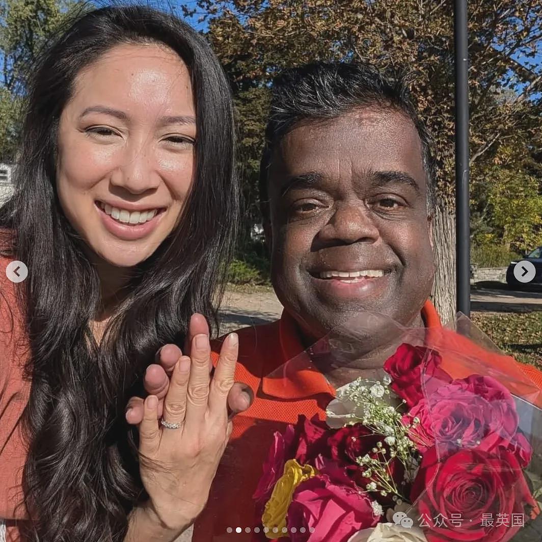 亚裔美女企业家不爱“高富帅”，竟嫁给1米22非裔男子！婚纱照被当成AI合成…（组图） - 7