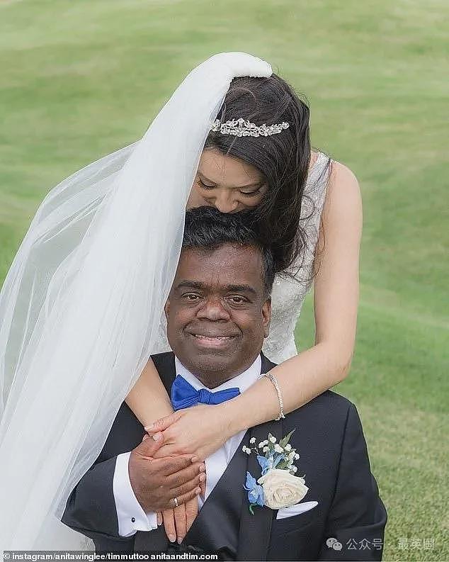 亚裔美女企业家不爱“高富帅”，竟嫁给1米22非裔男子！婚纱照被当成AI合成…（组图） - 14