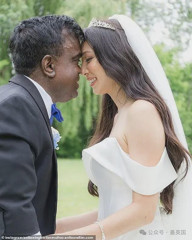 亚裔美女企业家不爱“高富帅”，竟嫁给1米22非裔男子！婚纱照被当成AI合成…（组图） - 17