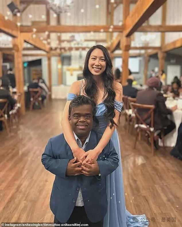 亚裔美女企业家不爱“高富帅”，竟嫁给1米22非裔男子！婚纱照被当成AI合成…（组图） - 18