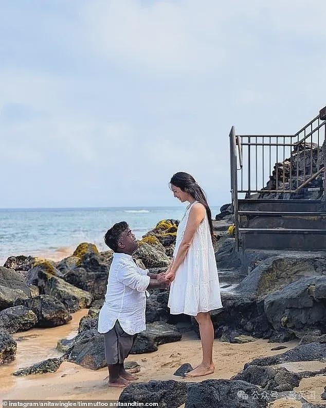 亚裔美女企业家不爱“高富帅”，竟嫁给1米22非裔男子！婚纱照被当成AI合成…（组图） - 6