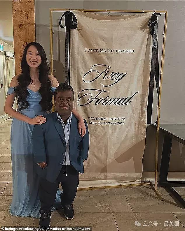 亚裔美女企业家不爱“高富帅”，竟嫁给1米22非裔男子！婚纱照被当成AI合成…（组图） - 10