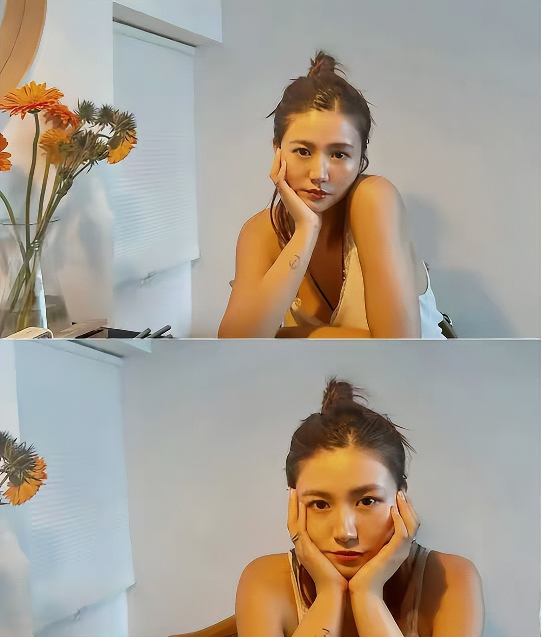 TVB视帝女友性感照被疑走光？朋友留言令男友火速上线，吃醋反问（组图） - 3