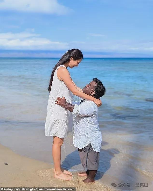 亚裔美女企业家不爱“高富帅”，竟嫁给1米22非裔男子！婚纱照被当成AI合成…（组图） - 5