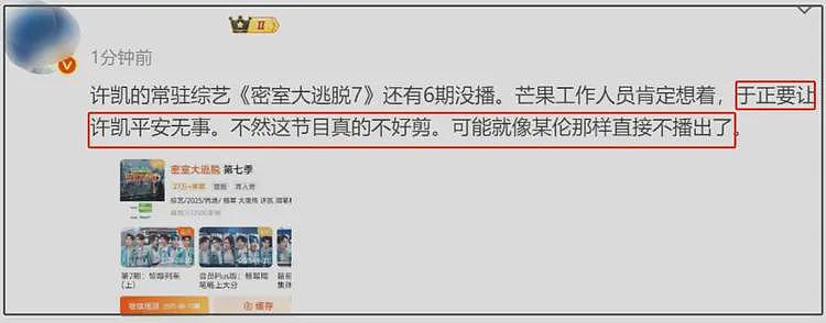 于正也保不住?业内暗示许凯成风险艺人,律师直言明星应约束自身(组图) - 9