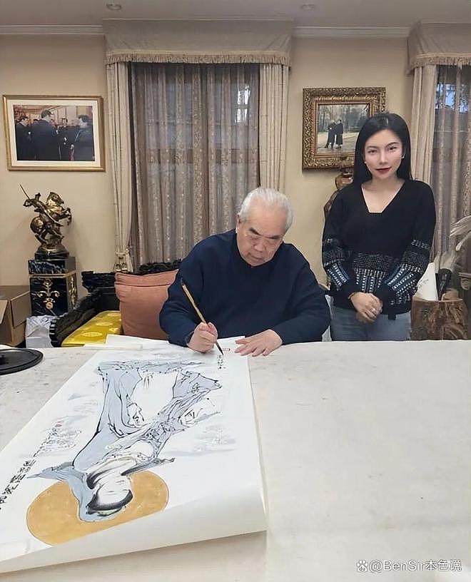 四段婚姻儿女争产,范曾小50岁娇妻徐萌的情史,令人大跌眼镜(组图) - 39