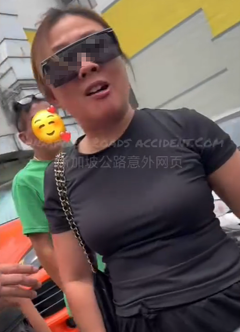 “他妈的回去中国吧，X你妈的！”新加坡停车场倒车被堵遭国骂、比中指（组图） - 8