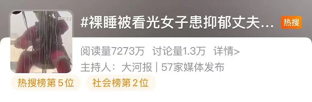 妻子在家裸睡没拉窗帘,“被俩男工人看光“!丈夫狂奔补救不及,事后双双崩溃(组图) - 1
