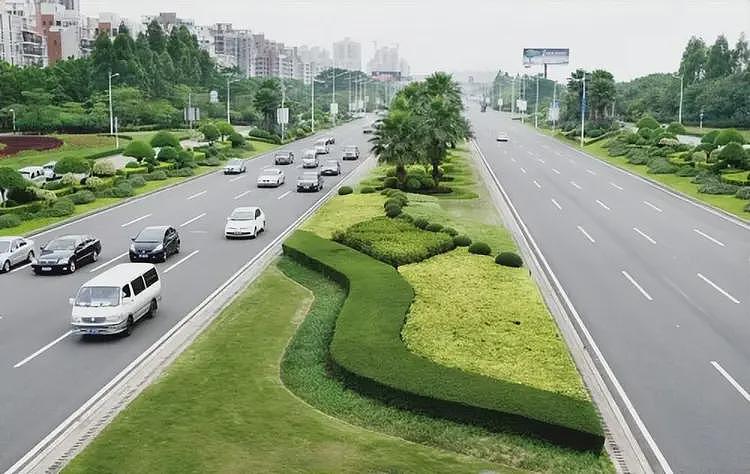 为什么全世界只有中国有独特的道路中央绿化带？（组图） - 2