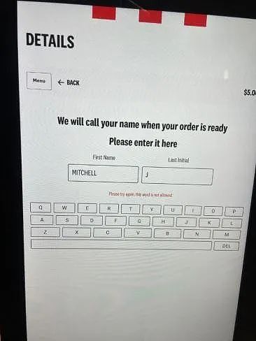 离大谱！澳男在KFC点单被拒，原因竟是自己的名字...（组图） - 2