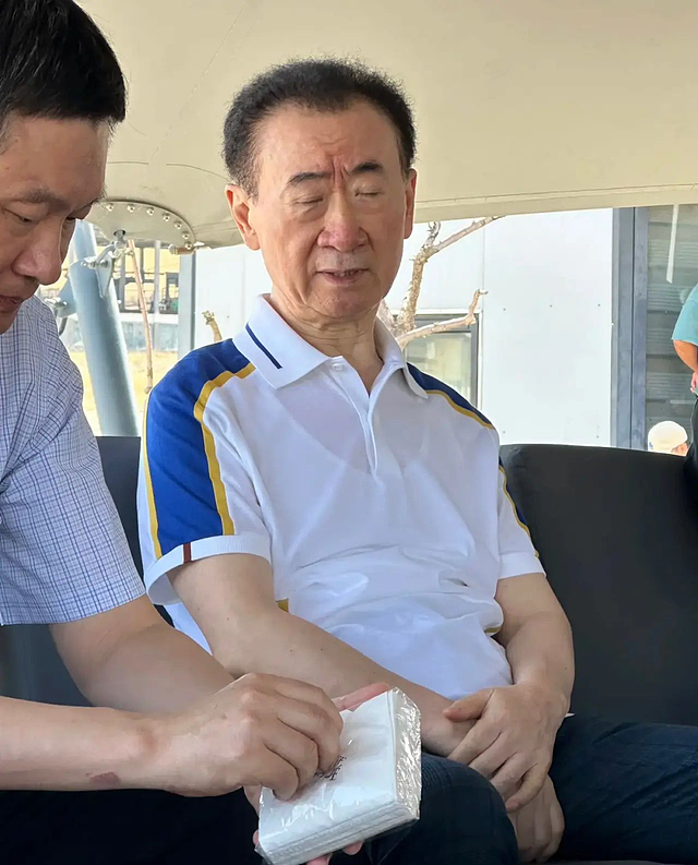 王健林现身，瘦成“皮包骨”，判若两人（组图） - 4