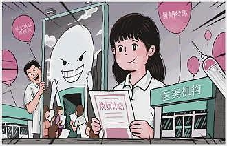 未成年人医美调查：15岁女孩暑期开眼角，打玻尿酸（图） - 1