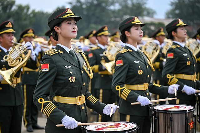 九三阅兵最大规模军乐团将亮相，展示新曲目新编排新配置（组图） - 3