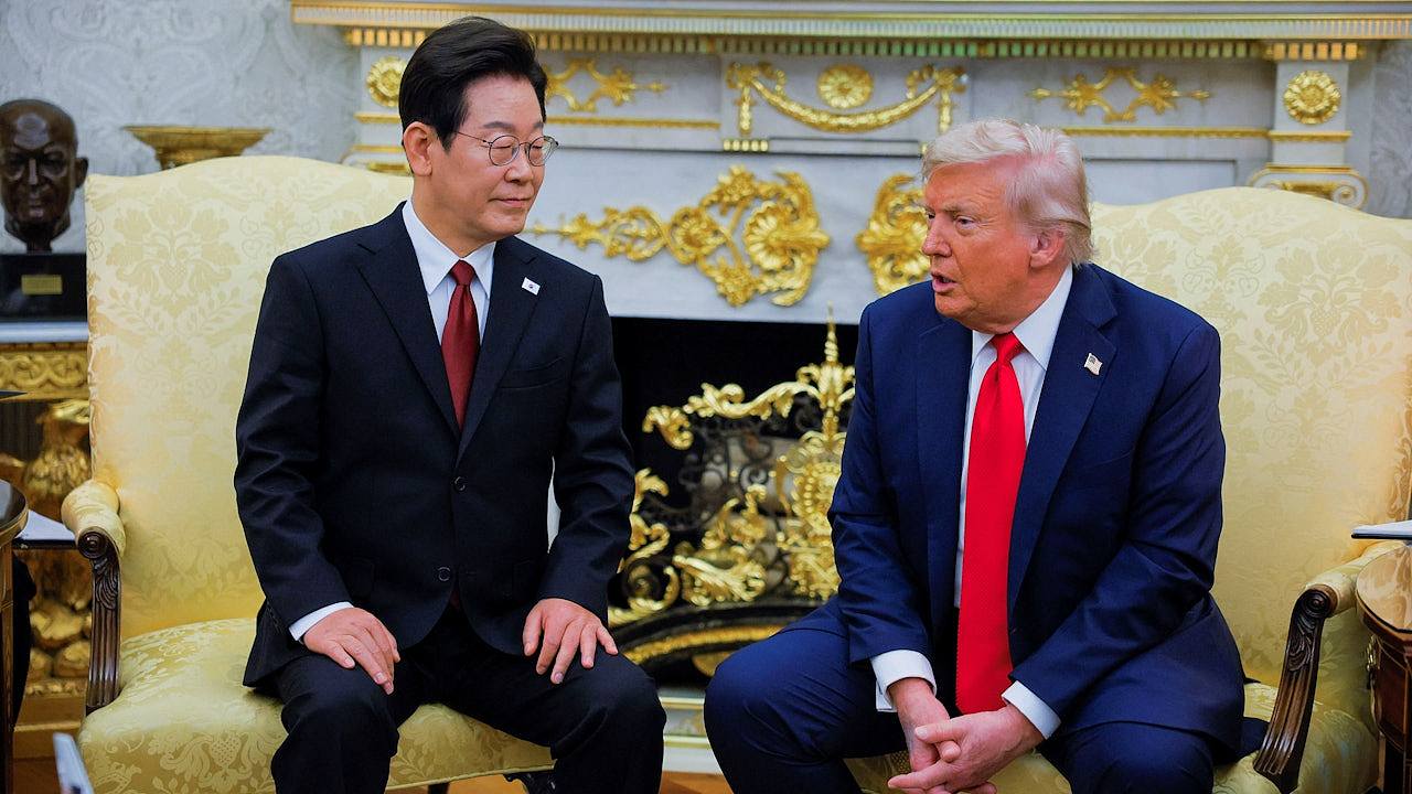 美韩峰会!特朗普:望今年与金正恩会面,李在明想去朝鲜打Golf(组图) - 1