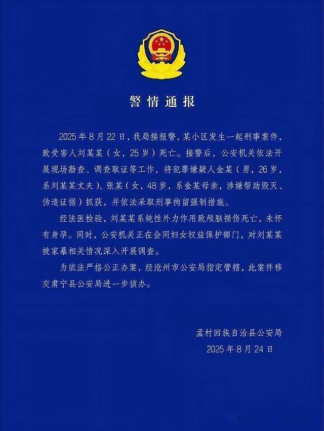 河北女子家暴去世后续，婆婆下跪求饶，被抓画面曝光，姚晨发声（组图） - 4