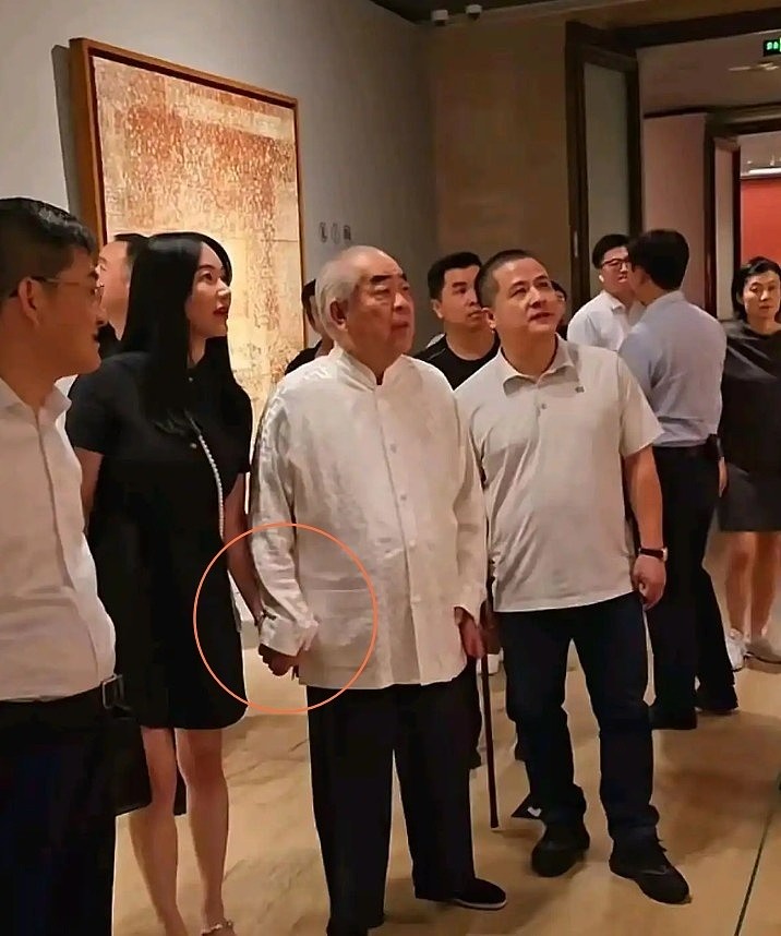 87岁的范曾也没想到，娶小自己50岁少妻的他，已然成了一个笑话（组图） - 14