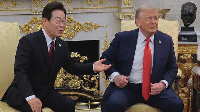 韩国总统李在明访美观察:魅力攻势避免了尴尬场面,金正恩被多次提及(组图) - 1