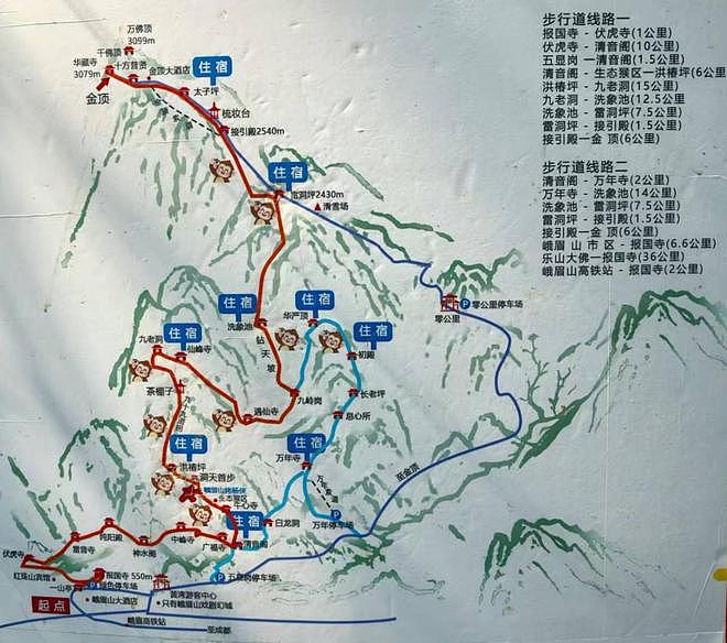 比夜店还野？峨眉山陪爬实录：捏腿扇风+贴身护送！小姐姐：爬不动了要抱抱（组图） - 6