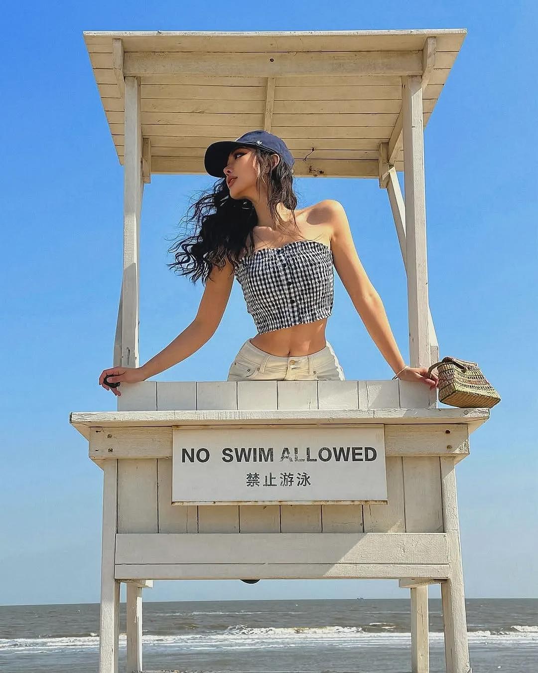 【美女】这位又酷又飒,身材好高颜值的设计师小姐姐,你爱了吗(组图) - 17