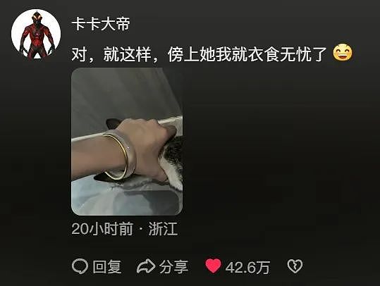 【宠物】小猫拼命想溜进妹子家，她伸手阻拦不敢松开，眼尖网友一秒发现亮点：我是猫，我也不肯走（组图） - 6