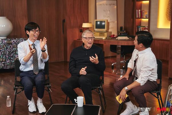 比尔盖兹首登韩综！合体刘在锡、曹世镐曝光成功关键（视频/组图） - 3
