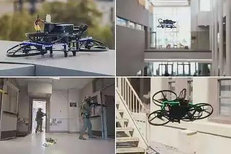 美学校试点应对枪案无人机：5秒内到位，能喷辣椒水（组图） - 2
