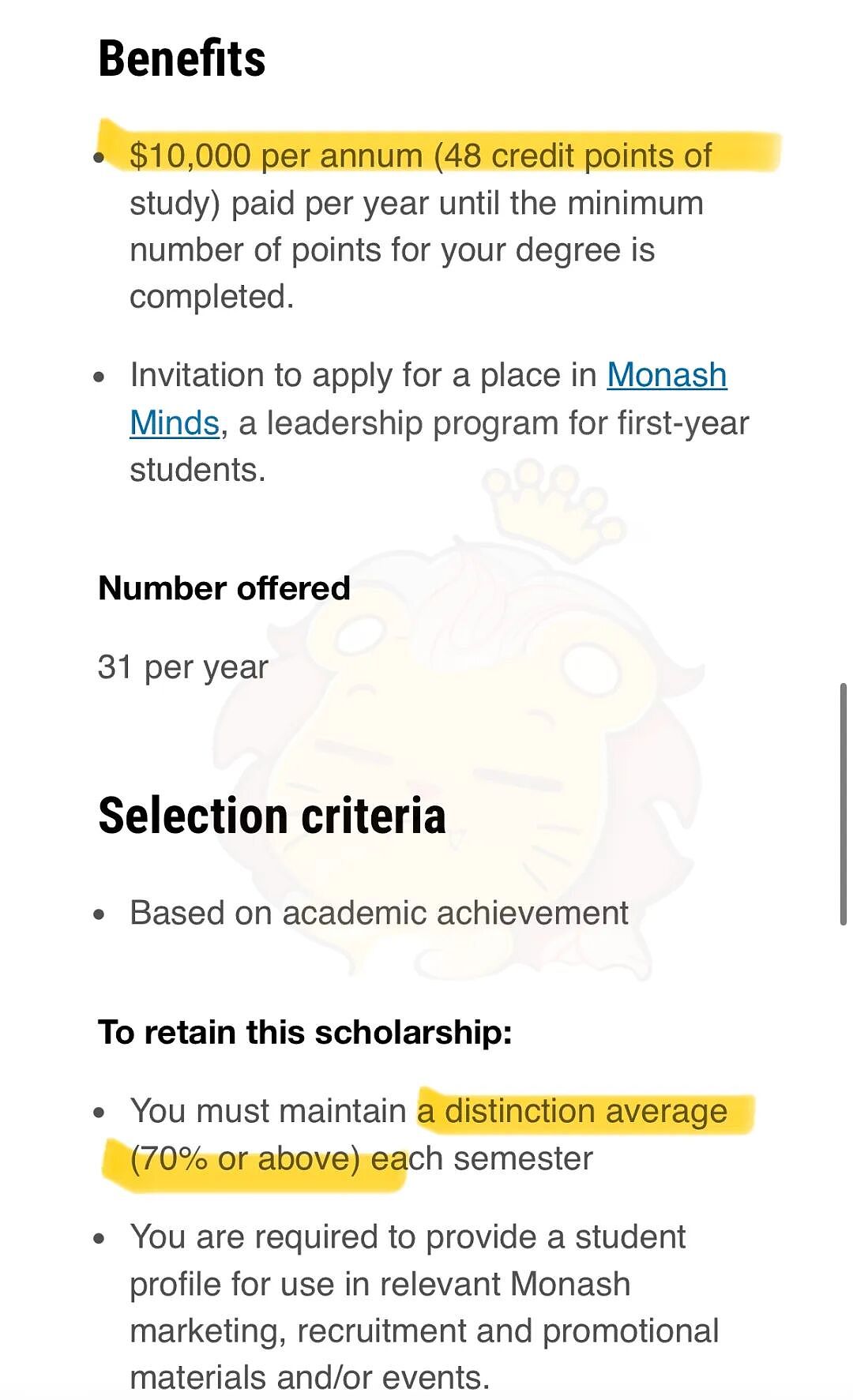 【留学申请】 莫纳什大学国际本科生奖学金每年$10，000澳元（组图） - 4