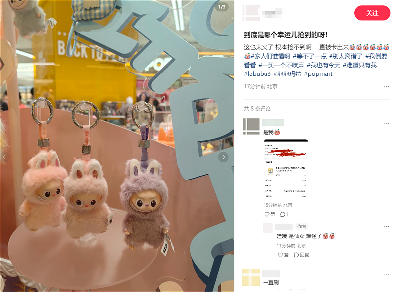 “转手赚好几千”？刚刚，数十万人抢LABUBU（组图） - 6