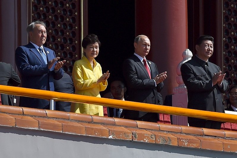 天安门阅兵座次安排有玄机：金正恩与南韩议长可能偶遇？（组图） - 2
