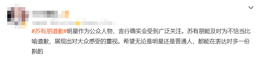 “卖艺不卖身”？苏有朋因不当言论道歉，你买账吗（组图） - 4
