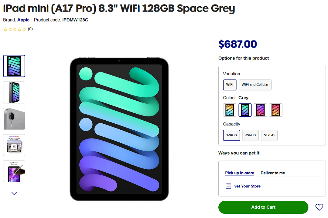 迎接发布会!【Officeworks】24年款iPad Mini特卖(组图) - 1