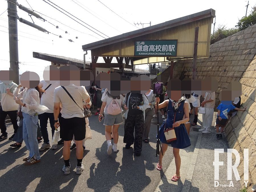 日本镰仓成为飞翔圣地，附近全变“屎”地！居民臭不堪言：真受不了中韩游客？（组图） - 3