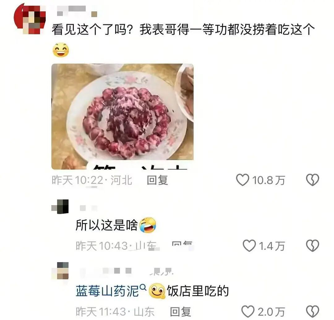 【爆笑】“第一次去山东男友家这些菜算重视吗？”哈哈哈一辈子没见过的丰盛程度（组图） - 9
