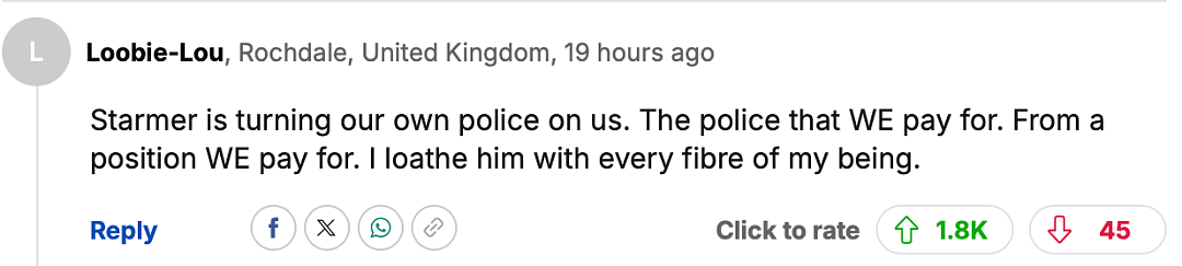 为了保护难民,英国警察暴力镇压英国人,英国人怒:难民住酒店买名牌还性骚扰,我们才是弱势群体!(组图) - 22