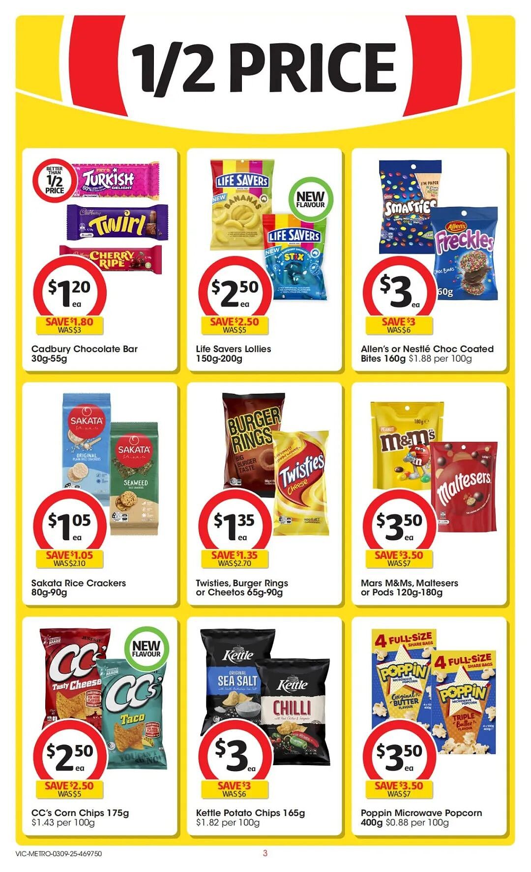 本周最新!澳洲各大超商特价商品一网打尽,大批好物骨折破半价!Woolworths、Coles、UMall…(组图) - 47