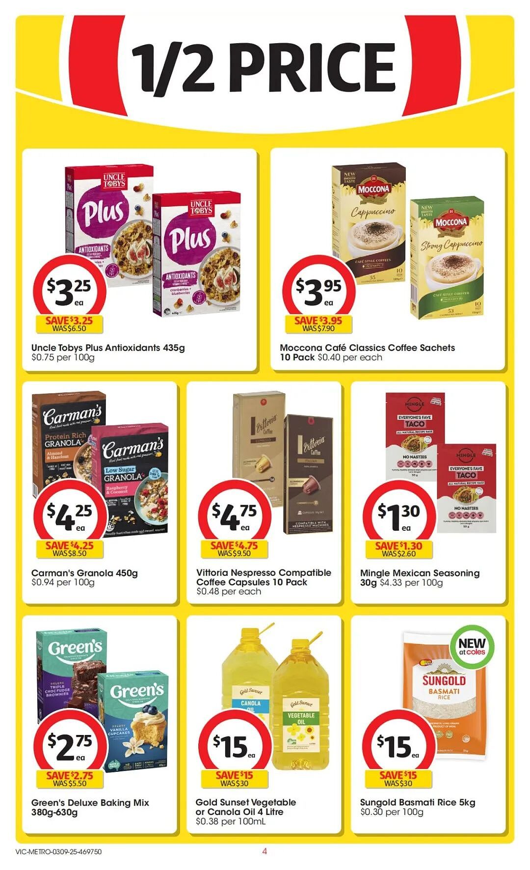 本周最新!澳洲各大超商特价商品一网打尽,大批好物骨折破半价!Woolworths、Coles、UMall…(组图) - 48
